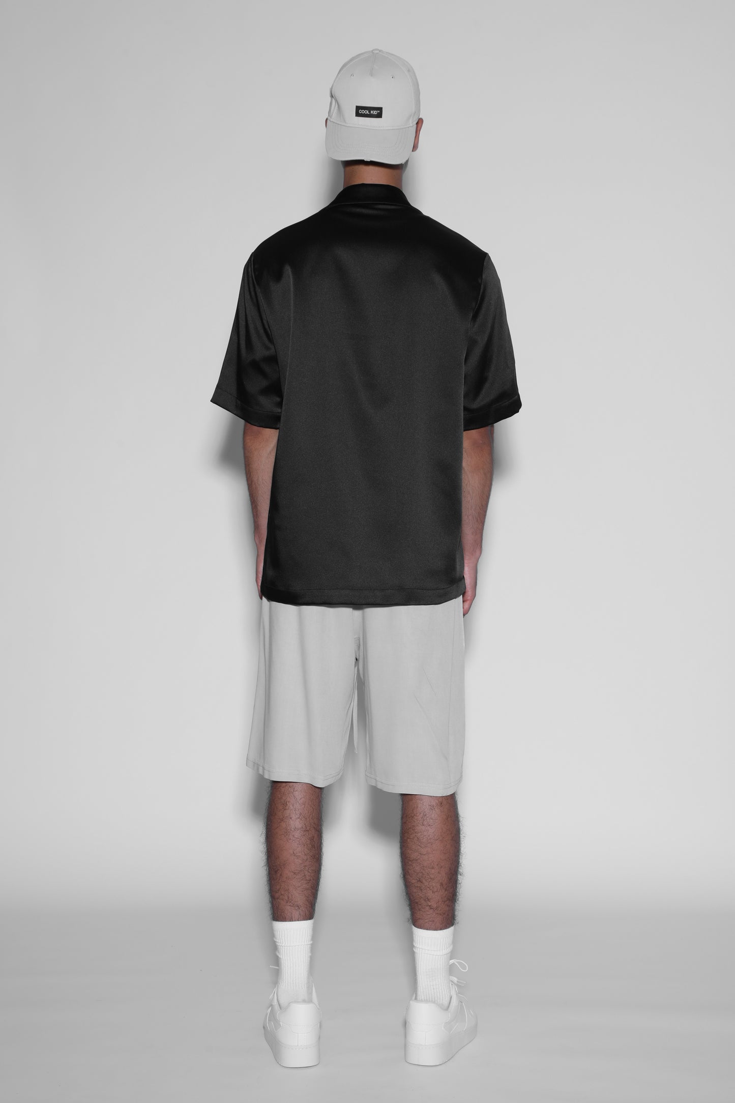 After party beige shorts