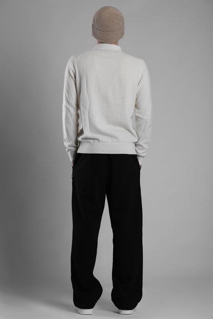 Black Loose Fit Sweatpants