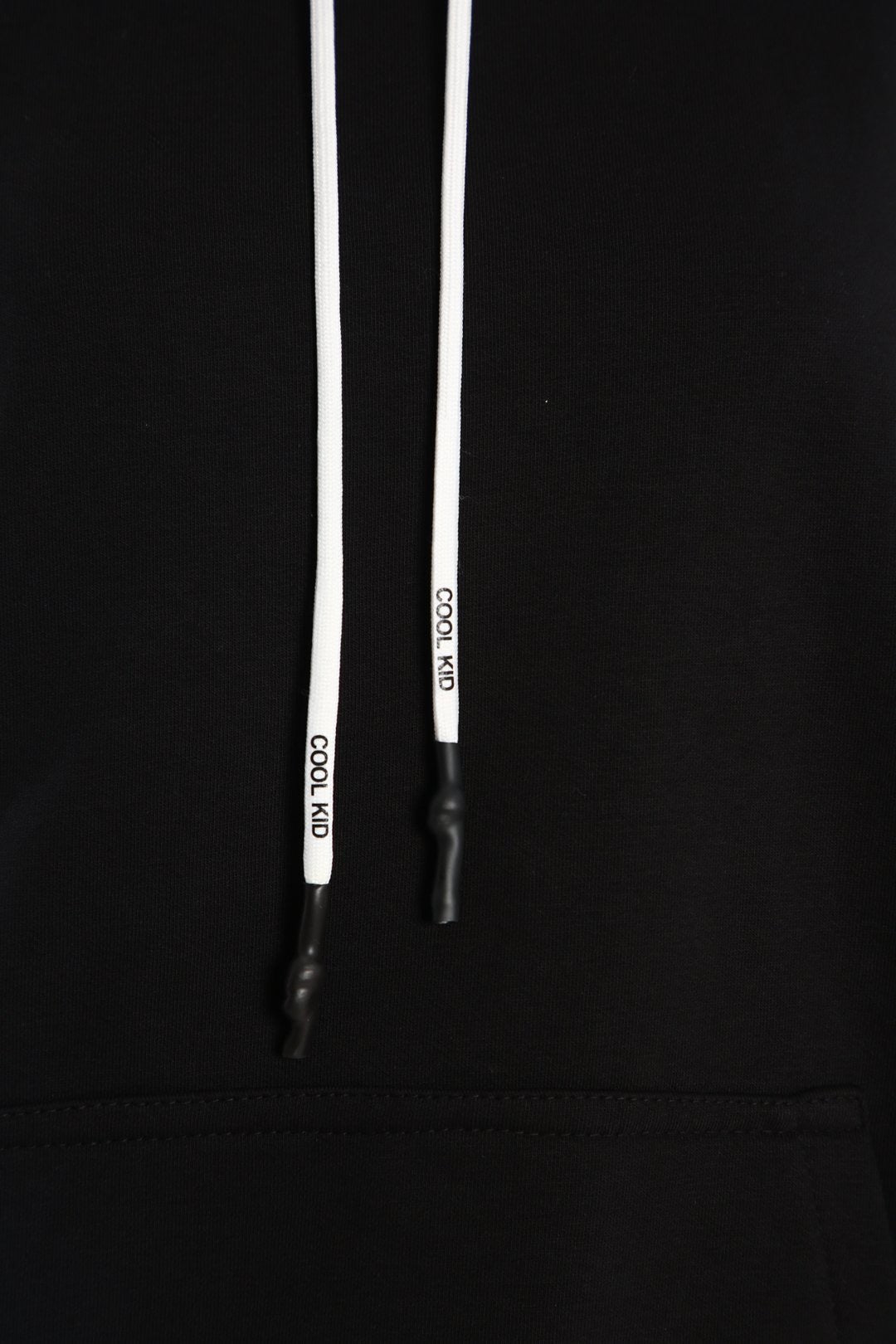 Logo laces hoodie